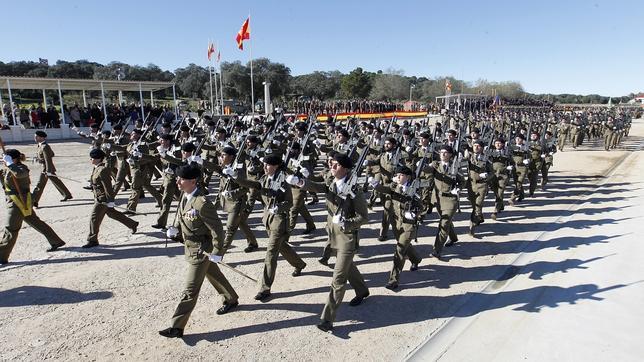 La Infantería honra a su patrona