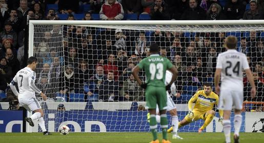 Goleada del Real Madrid ante un débil Ludogorets