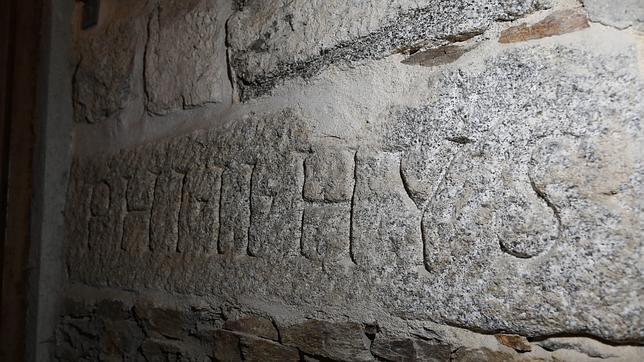 Piedra piedra del monasterio, colocada el 23 de abril de 1563