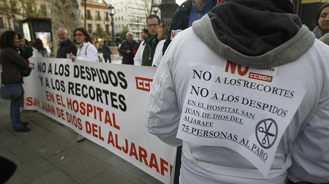 El hospital de San Juan de Dios no puede asumir las nóminas de sus residentes