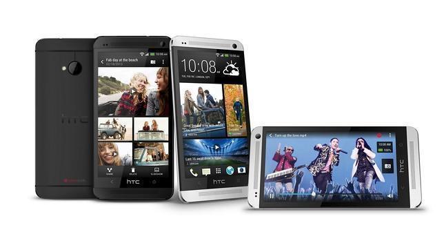 Detalle del HTC One, lanzado en 2013