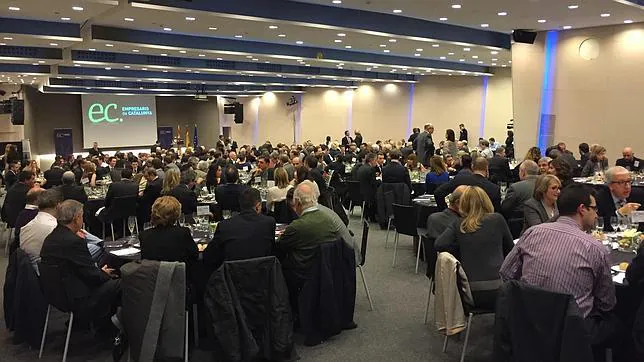 Presentación oficial de Empresarios de Cataluña, con más de 300 asistentes