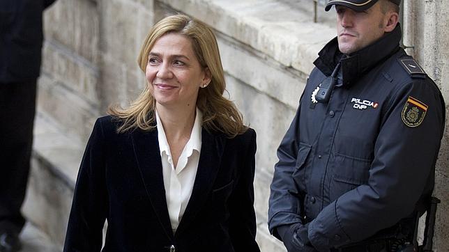 La Abogacía del Estado reclama a la Infanta Cristina 168.571 euros por presunto lucro