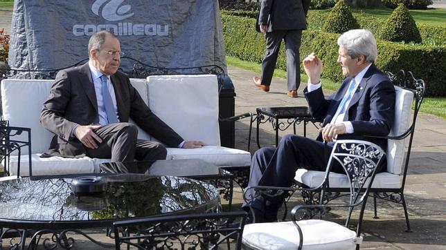 Serguéi Lavrov y John Kerry volverán a reunirse mañana en Roma