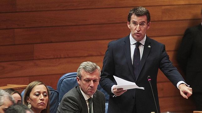El presidente de la Xunta, en el Parlamento gallego