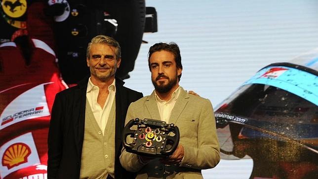 La última cena de Fernando Alonso en Ferrari