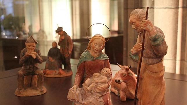 Esculturas del ceramista Josep M. Brull