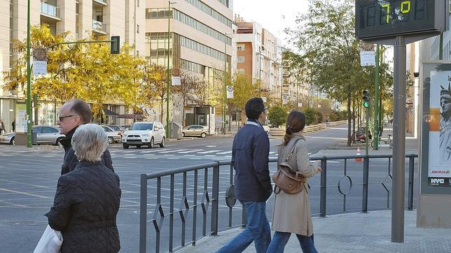 Sin lluvia pero con mucho frío durante toda la semana en Sevilla