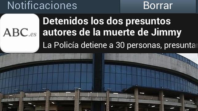 Disfruta del servicio de alertas de noticias móviles de ABC.es