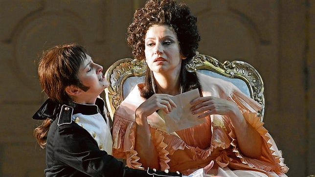 Representación de "Las bodas de Figaro", una ópera de Mozart