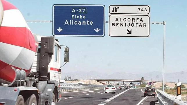 Autopista Alicante-Cartagena, imagen de archivo