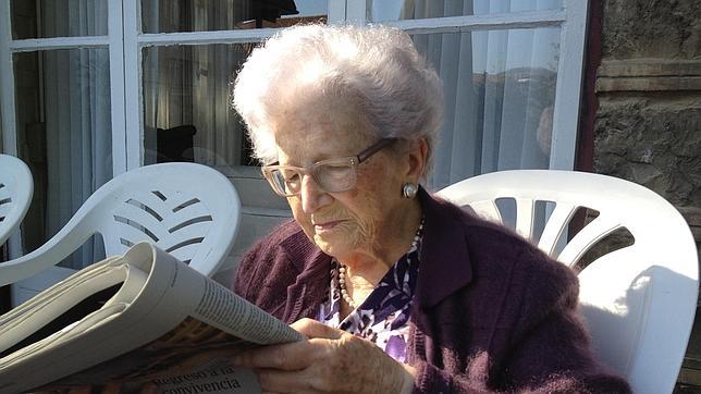 «El secreto está en los genes. Mi madre murió a los 105 teniendo yo 80 años»