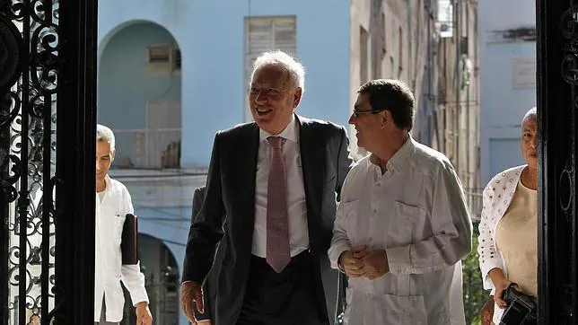 José Manuel García-Margallo, en su visita a La Habana de noviembre
