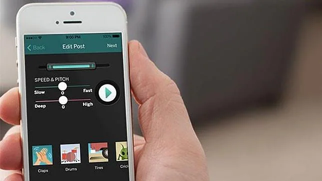 HeyHey: una «app» para mandar solo notas de voz