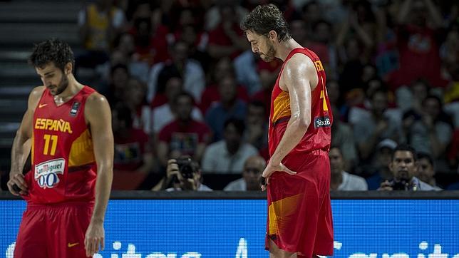 Ricky y Pau, las caras de la decepción