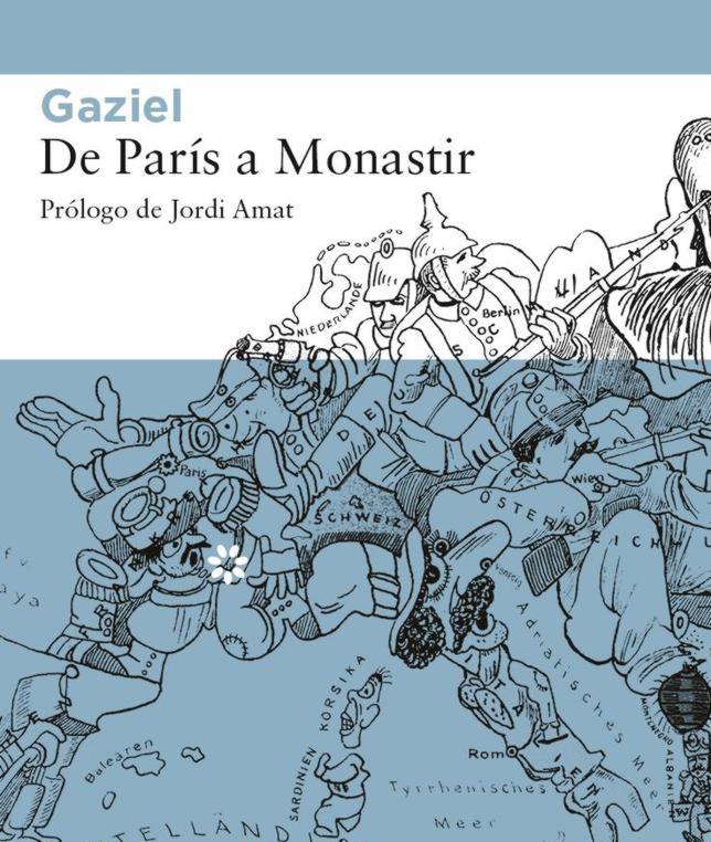 Cubierta de «De París a Monastir»