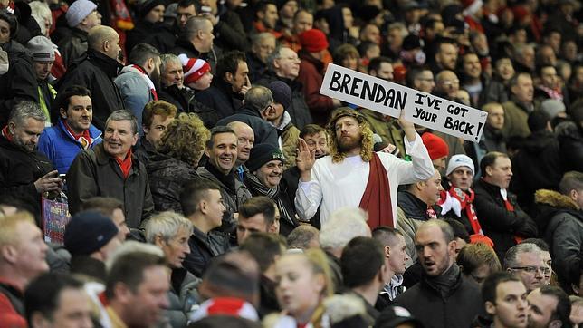 Intervención «divina» en Anfield