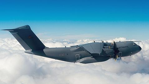 Avión A400M de Airbus Defence and Space, de la fuerza aérea alemana