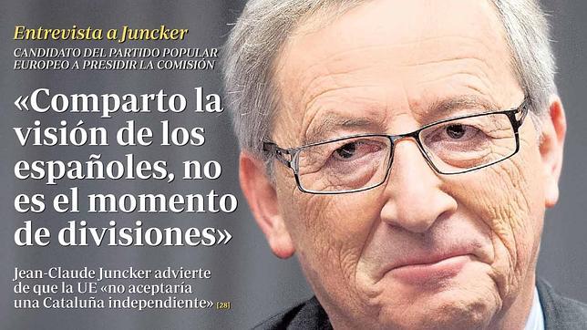 Juncker: «Que España no olvide su propia historia y el ejemplo que dio a Europa entera al final del franquismo»