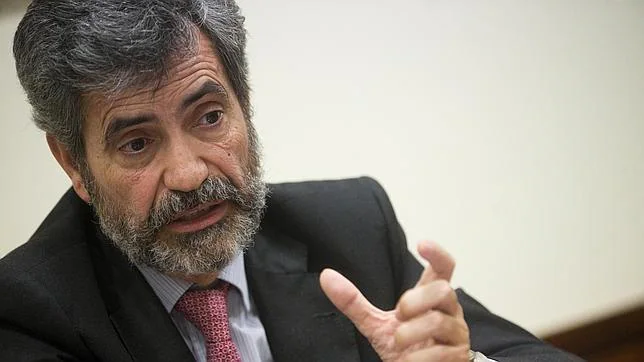 Carlos Lesmes, presidente del Consejo General del Poder Judicial (CGPJ) y del Tribunal Supremo