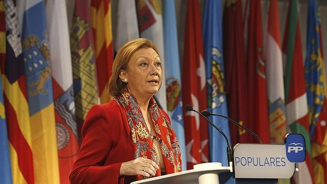 Luisa Fernanda Rudi, presidenta de la Comunidad aragonesa