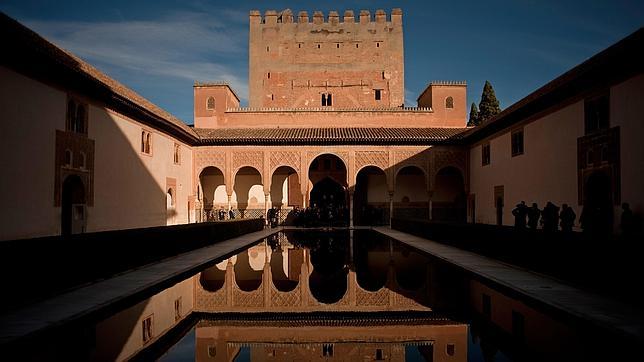 Uno de los patios de la Alhambra