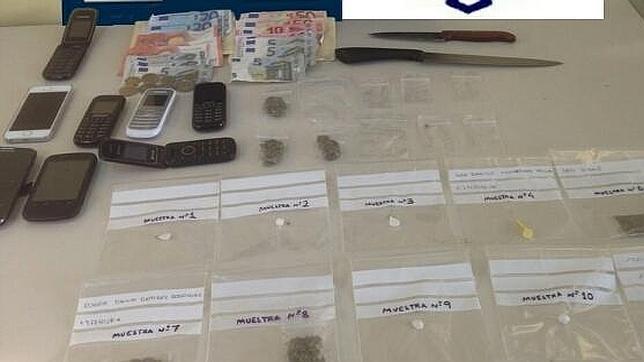 A prisión seis camellos por traficar con coca y marihuana en «el barrio latino»