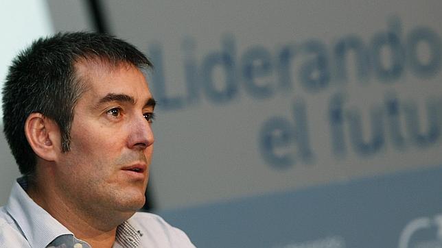 El candidato a la presidencia del Gobierno de Canarias, Fernando Clavijo