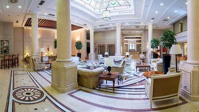 Interior del hotel Fontecruz