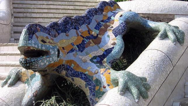 Dragón del Parque Güell (1900-1903), de Antoni Gaudí