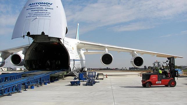 Cómo llegan al aeropuerto de Sevilla pingüinos y tigres