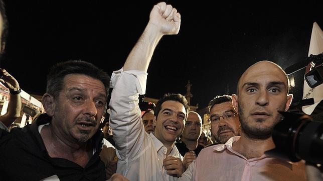 El líder de Syriza, Alexis Tsipras