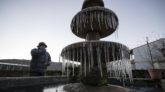 Verín vuelve a registrar la temperatura mínima en Galicia en el cierre de 2014