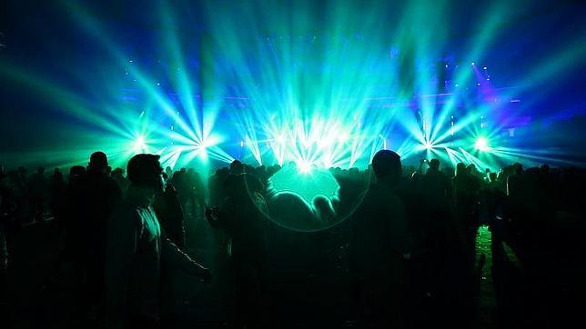 Una de las macrosalas donde se celebran la fiesta de Fin de Año en Madrid