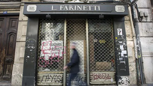 Antigua tienda Farinetti, uno los comercios históricos que al poseer contrato de alquiler de renta antigua se ha trasladado