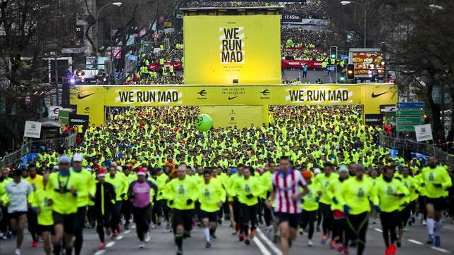 Descalificados los tres primeros de la carrera popular