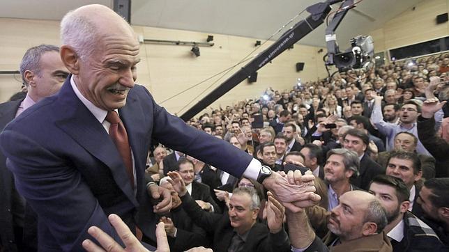 Yorgos Papandreu, al presentar su nuevo partido este sábado en Atenas