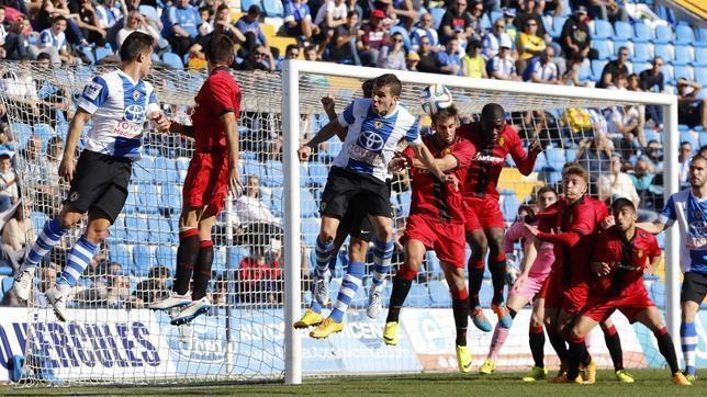 Imagen del último choque liguero del Hércules C.F.