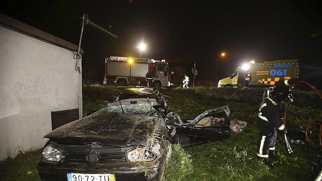 Otro brutal accidente en la provincia de Pontevedra acaba con la vida de un joven