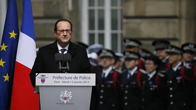 El presidente francés, François Hollande, este martes