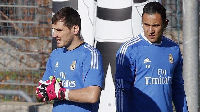Keylor Navas sustituirá a Casillas en el partido de vuelta de la Copa frente al Atlético de Madrid