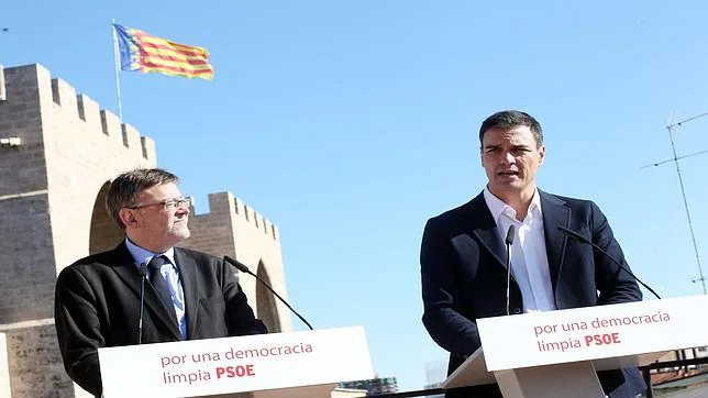Imagen de Puig y Sánchez en un acto celebrado en Valencia