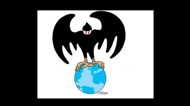 Ilustración de Ziraldo difundida por Twitter