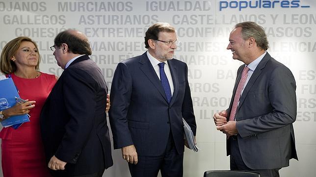 Rajoy instará a la unidad de las diferentes sensibilidades del PPCV