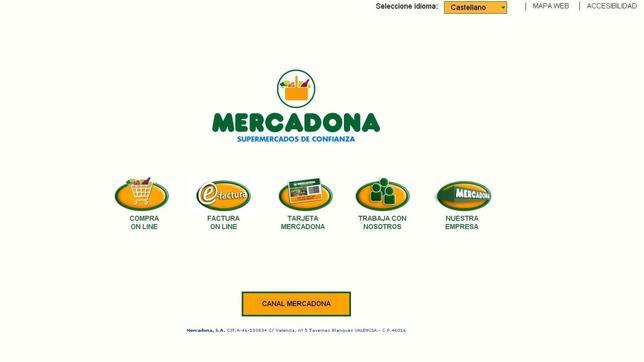 Mercadona baja sus precios un 1,5% en su canal de internet