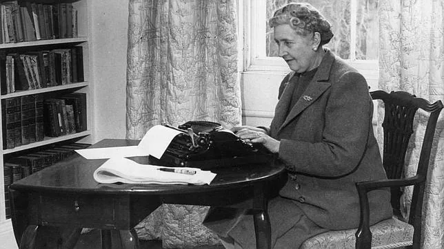 La escritora inglesa Agatha Christie, abuela de Mathew Pritchard