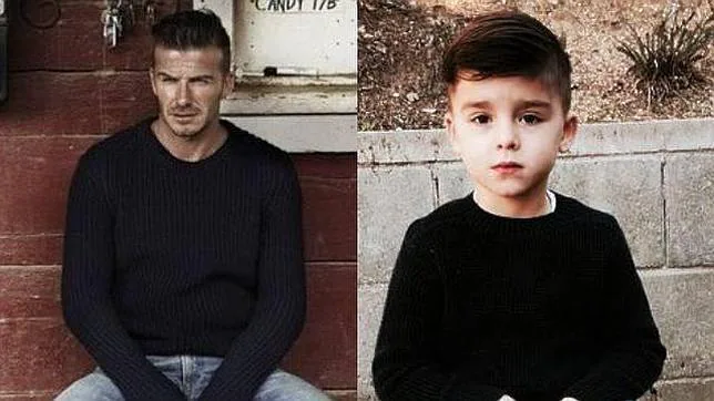 Esta es la versión «mini» de David Beckham