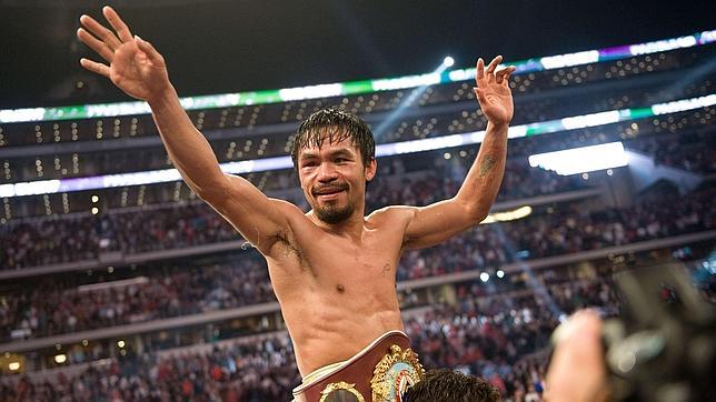 Pacquiao reta a Mayweather bajo el amparo de Barack Obama