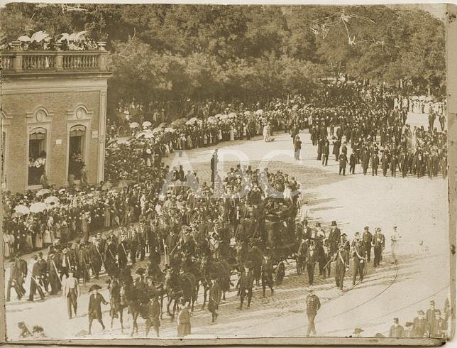 El entierro de Cánovas del Castillo