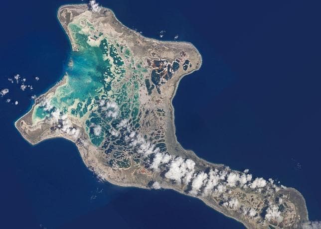 Kiritimati, isla de la Polinesia Francesa